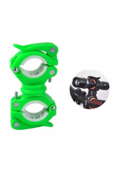 Suport Lanterna Bicicleta - RockBros 360 Angle Rotation (DJ1001-GR) - Green White