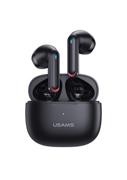 Casti Bluetooth Wireless TWS, Bluetooth 5.2, Dual-Mic - USAMS NX10 Series (BHUNX01) - Black
