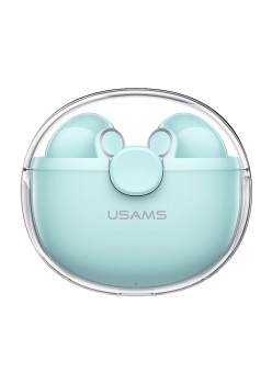 Casti Bluetooth Wireless Stereo - USAMS BU12 Series Dual-Channel (BHUBU03) - Green