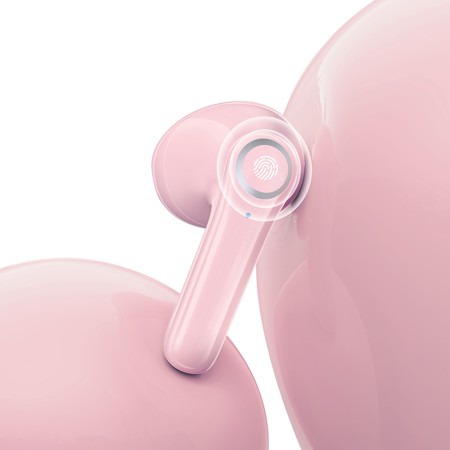 Casti Bluetooth Wireless Stereo - USAMS BU12 Series Dual-Channel (BHUBU04) - Pink