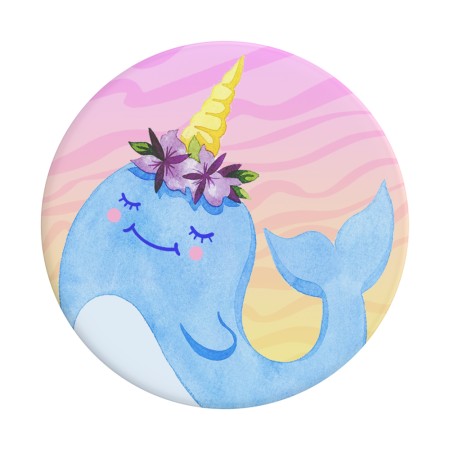 Suport pentru telefon - Popsockets PopGrip - Narwhal Princess