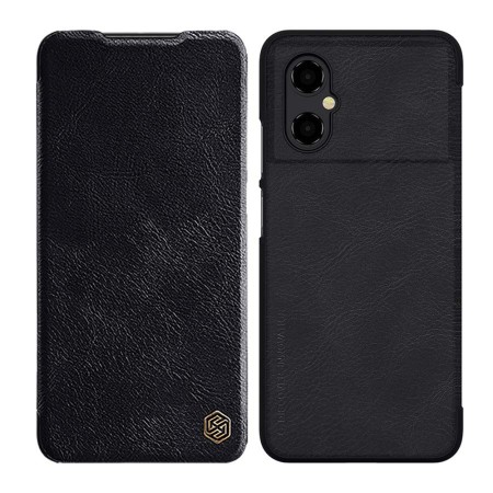 Husa pentru Xiaomi Poco M4 5G - Nillkin QIN Leather Case - Black
