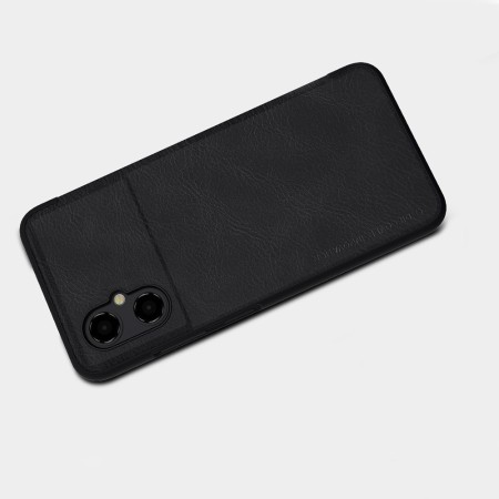 Husa pentru Xiaomi Poco M4 5G - Nillkin QIN Leather Case - Black
