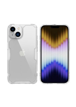 Husa pentru iPhone 14 Plus - Nillkin Nature TPU Pro Case - Transparent