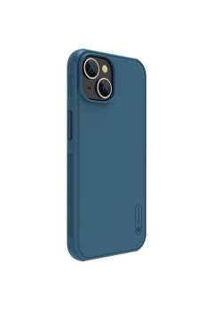 Husa pentru iPhone 14 - Nillkin Super Frosted Shield Pro - Blue