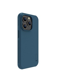 Husa pentru iPhone 14 Pro - Nillkin Super Frosted Shield Pro - Blue