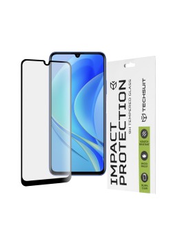 Folie pentru Huawei nova Y70 - Techsuit 111D Full Cover / Full Glue Glass - Black