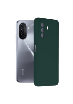 Husa pentru Huawei nova Y70 - Techsuit Soft Edge Silicone - Dark Green
