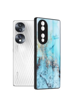 Husa pentru Honor 70 - Techsuit Glaze Series - Blue Ocean