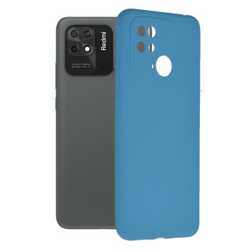 Husa pentru Xiaomi Redmi 10C - Techsuit Soft Edge Silicone - Denim Blue
