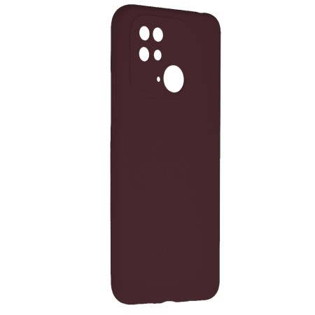 Husa pentru Xiaomi Redmi 10C - Techsuit Soft Edge Silicone - Plum Violet