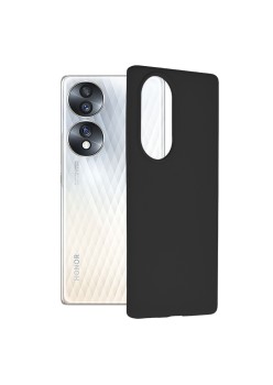 Husa pentru Honor 70 - Techsuit Soft Edge Silicone - Black
