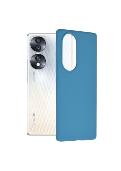 Husa pentru Honor 70 - Techsuit Soft Edge Silicone - Denim Blue