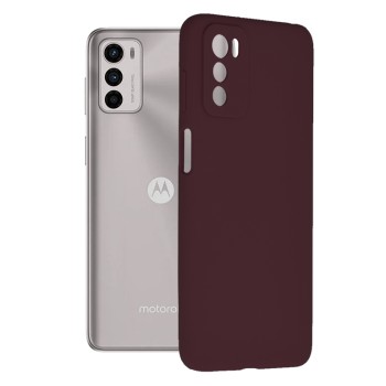 Husa pentru Motorola Moto G42 - Techsuit Soft Edge Silicone - Plum Violet