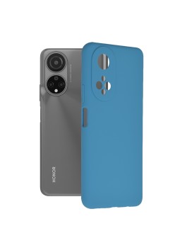 Husa pentru Honor X7 - Techsuit Soft Edge Silicone - Denim Blue