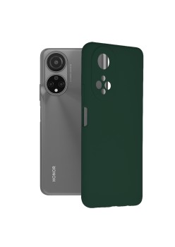 Husa pentru Honor X7 - Techsuit Soft Edge Silicone - Dark Green