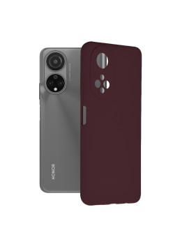 Husa pentru Honor X7 - Techsuit Soft Edge Silicone - Plum Violet
