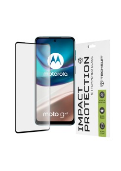 Folie pentru Motorola Moto G42 - Techsuit 111D Full Cover / Full Glue Glass - Black