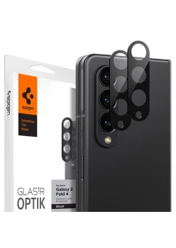 Folie Camera pentru Samsung Galaxy Z Fold4 (set 2) - Spigen Optik.tR - Black