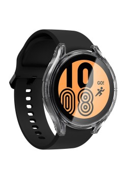 Husa pentru Samsung Galaxy Watch 4 / 5 (40mm) - Spigen Ultra Hybrid - Crystal Clear