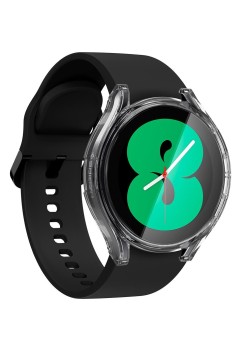 Husa pentru Samsung Galaxy Watch 4 / 5 (44mm) - Spigen Ultra Hybrid - Crystal Clear