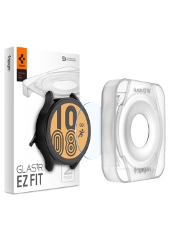 Folie pentru Samsung Galaxy Watch 4 / 5 44mm (set 2) - Spigen Glas.tR EZ FIT - Clear