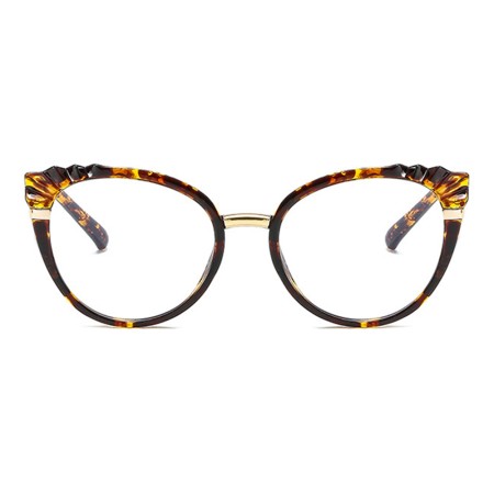 Ochelari de Calculator - Techsuit Reflex Metal (F5020-LRW) - Leopard Brown
