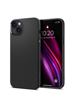 Husa pentru iPhone 14 - Spigen Liquid Air - Matte Black