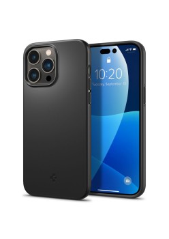 Husa pentru iPhone 14 Pro Max - Spigen Thin Fit - Black