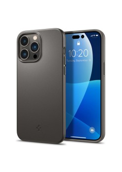 Husa pentru iPhone 14 Pro Max - Spigen Thin Fit - Gunmetal