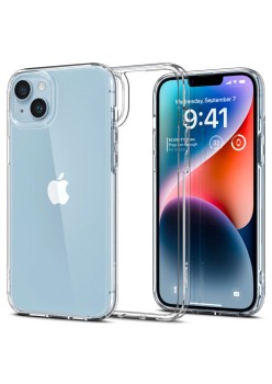 Husa pentru iPhone 14 - Spigen Ultra Hybrid - Crystal Clear