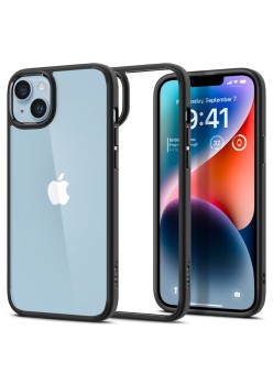 Husa pentru iPhone 14 - Spigen Ultra Hybrid - Matte Black