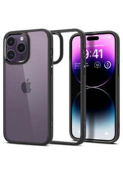 Husa pentru iPhone 14 Pro Max - Spigen Ultra Hybrid - Matte Black