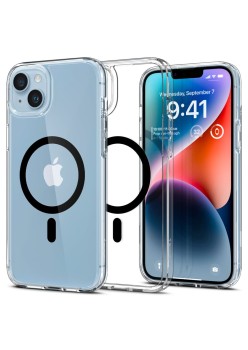 Husa pentru iPhone 14 - Spigen Ultra Hybrid MagSafe - Black