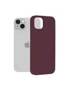 Husa pentru iPhone 14 Plus - Techsuit Soft Edge Silicone - Plum Violet