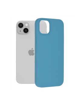 Husa pentru iPhone 14 Plus - Techsuit Soft Edge Silicone - Denim Blue