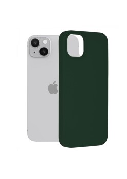 Husa pentru iPhone 14 Plus - Techsuit Soft Edge Silicone - Dark Green