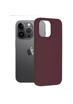 Husa pentru iPhone 14 Pro Max - Techsuit Soft Edge Silicone - Plum Violet