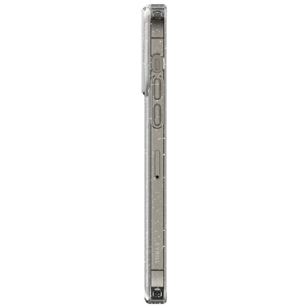 Husa pentru iPhone 14 Pro Max + Folie (set 2) Spigen Cyrill Shine 360 Mag Safe, Glitter Clear