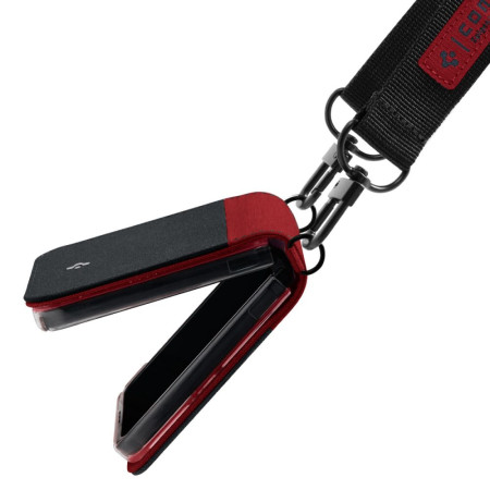 Husa pentru Samsung Galaxy Z Flip4 Spigen Compoty, Ladybug