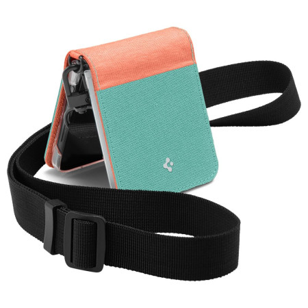 Husa pentru Samsung Galaxy Z Flip4 Spigen Compoty, Cotton Candy