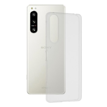 Husa Silicon compatibila Sony Xperia 5 IV, Pastreaza Originalitatea, Luxury, Transparent 