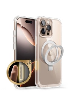 Husa pentru iPhone 16 Pro - Supcase Unicorn Beetle MagStand - Clear
