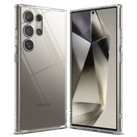 Husa pentru Samsung Galaxy S24 Ultra Ringke Fusion, Clear