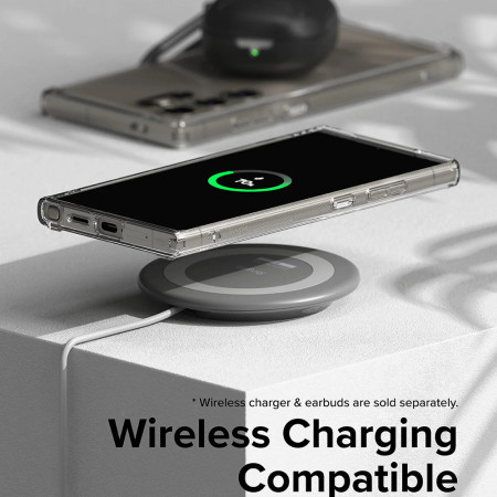 Husa pentru Samsung Galaxy S24 Ultra Ringke Fusion, Clear
