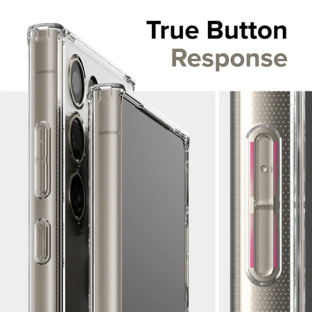Husa pentru Samsung Galaxy S24 Ultra Ringke Fusion, Clear