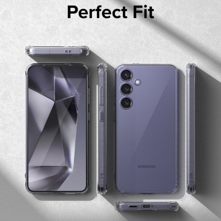 Husa pentru Samsung Galaxy S24 Ringke Fusion, Clear
