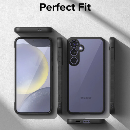 Husa pentru Samsung Galaxy S24  Ringke Fusion Bold, Black