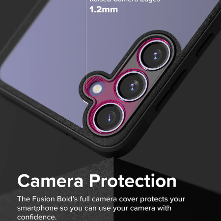 Husa pentru Samsung Galaxy S24  Ringke Fusion Bold, Black