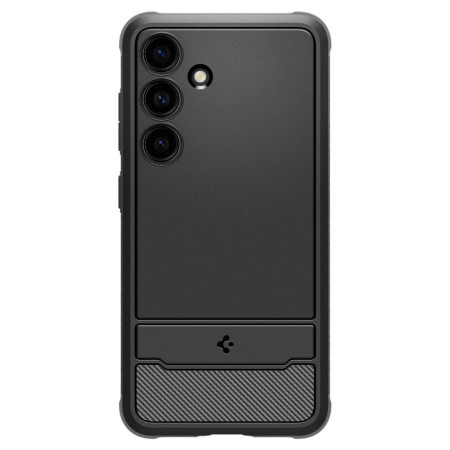 Husa pentru Samsung Galaxy S24, Spigen Rugged Armor, Black